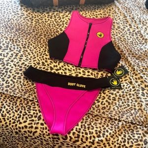 Retro 80’s re-issue Body Glove neoprene bikini